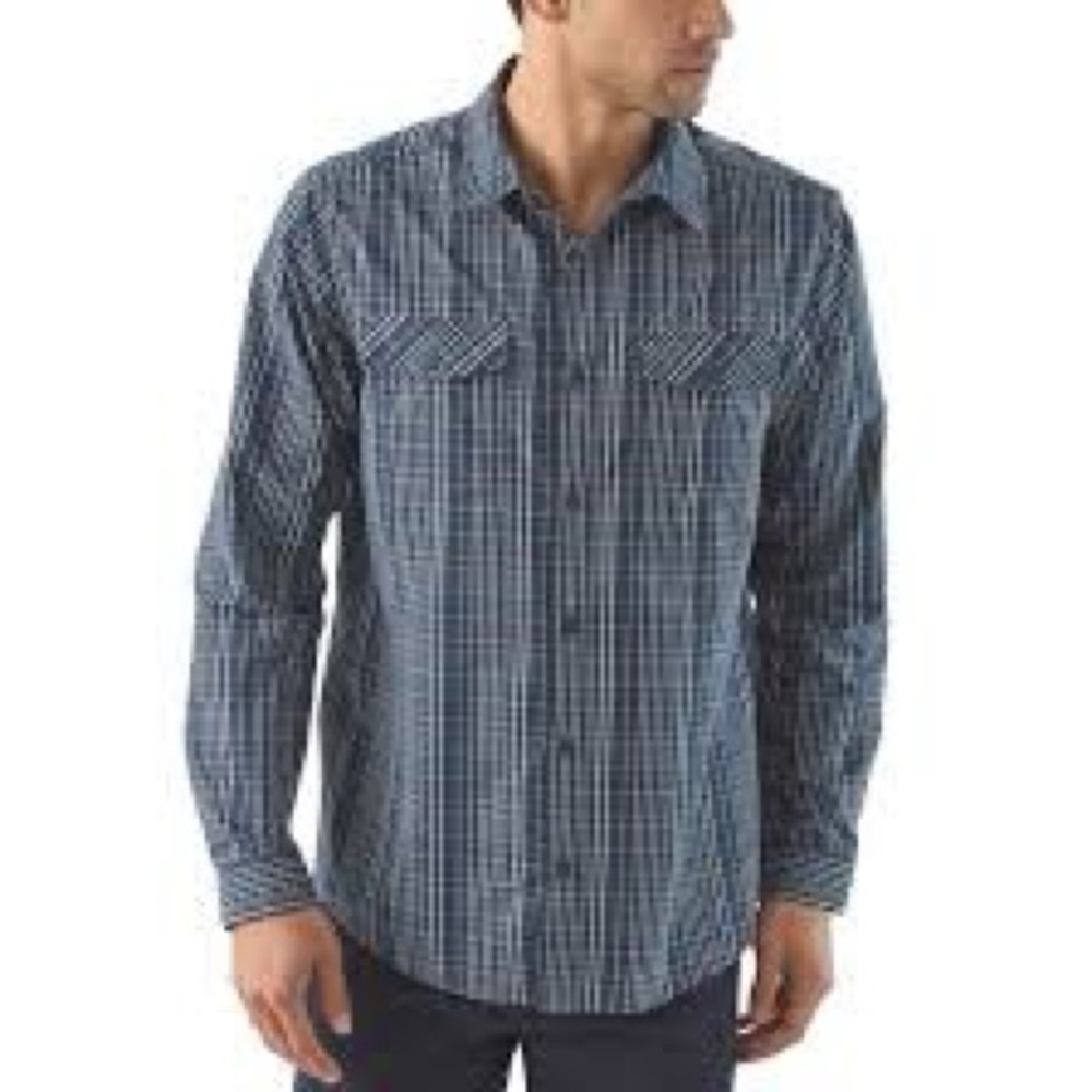 PATAGONIA Long-Sleeved High Moss Shirt Large